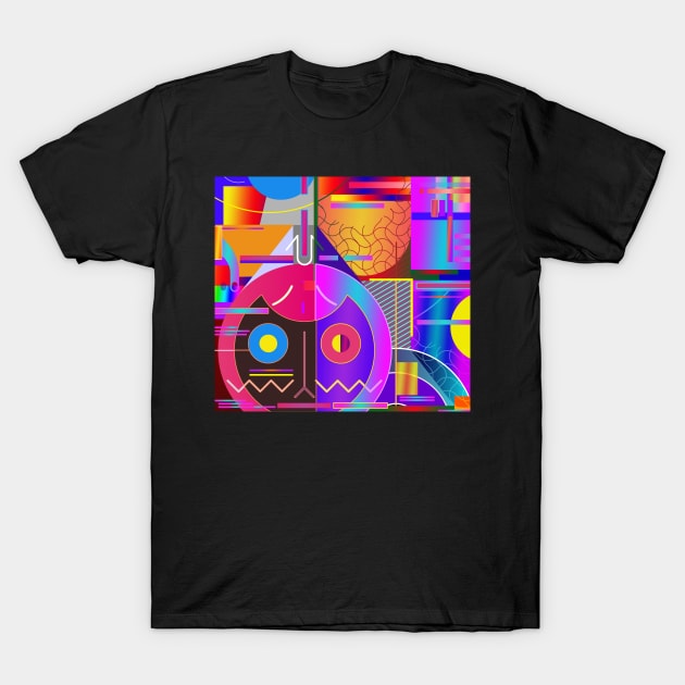 Complex Design T-Shirt by GeraldNewtonArt